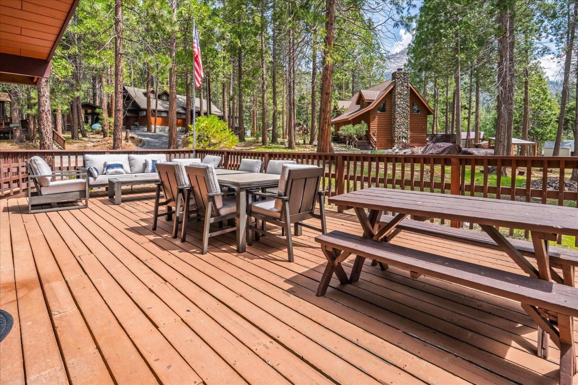Papa Bear Cabin North Wawona Extérieur photo